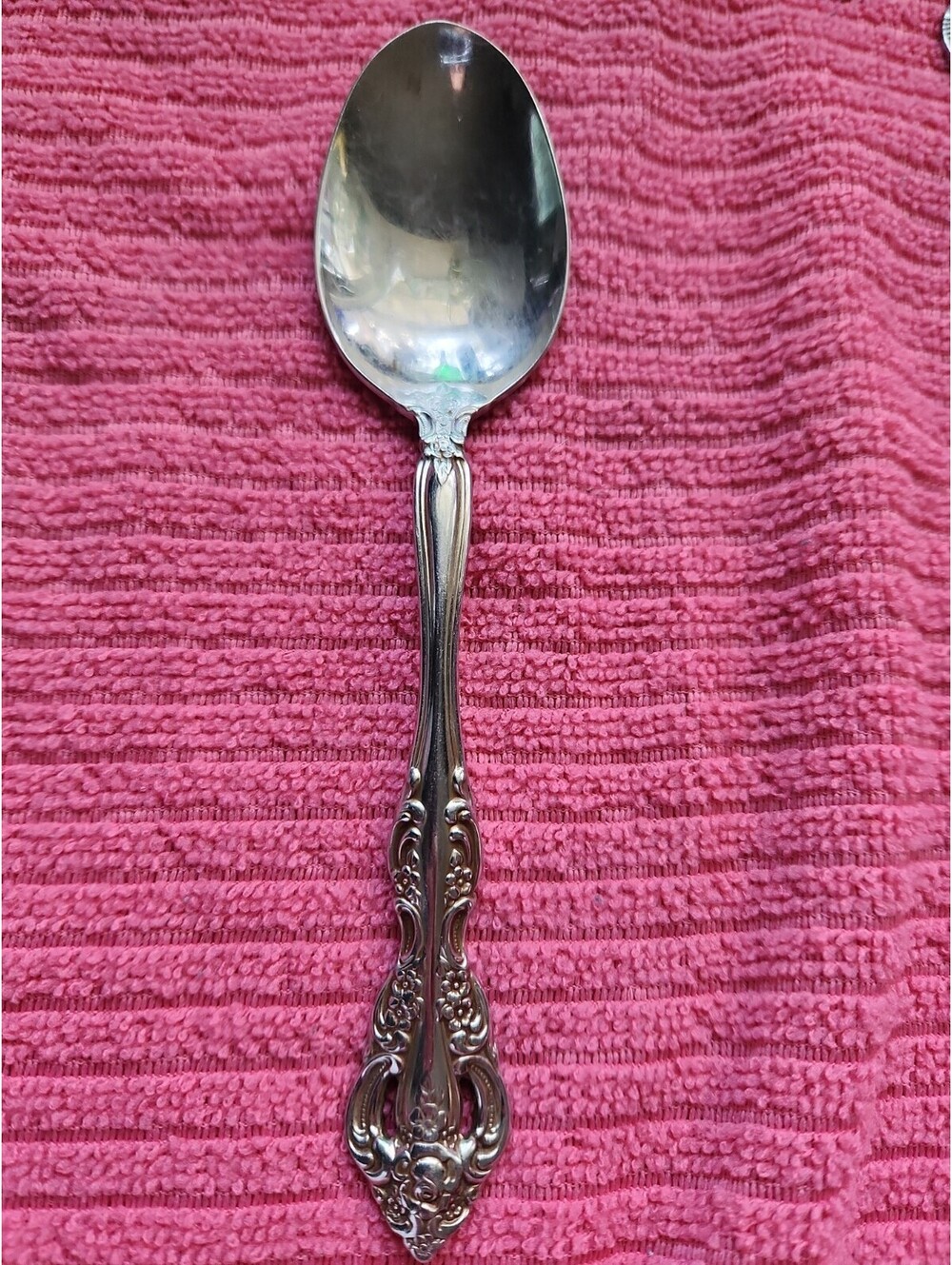 Set 2 Oneida Michelangelo Teaspoons Heirloom Stainless Flatware